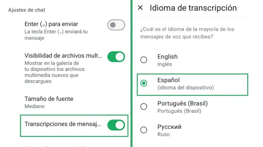 WhatsApp ahora transcribe tus audios: así puedes activarlo en pocos pasos