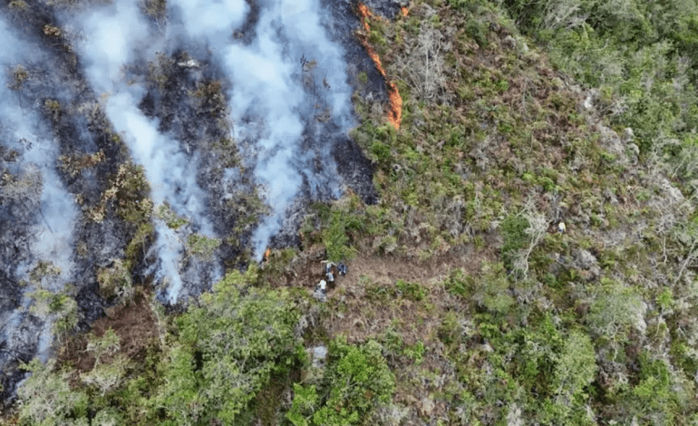 Por fenómeno de El Niño en Antioquia, se han presentado seis incendios forestales en 36 horas