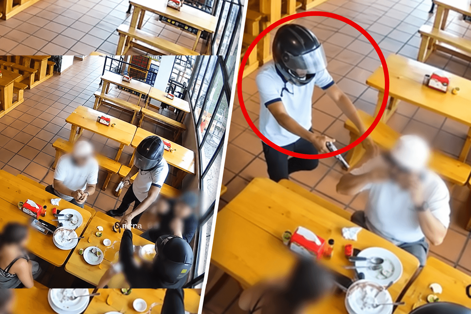 Atraco en restaurante de Guarne quedó grabado: ofrecen $50 millones por información