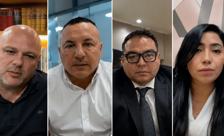 Miguel Quintero durante audiencia de imputación por presunta corrupción en contratos del Área Metropolitana.