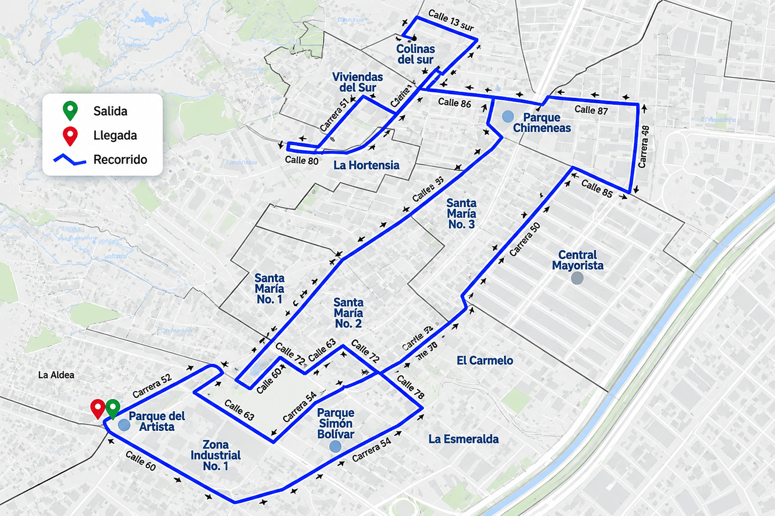 Ciclopaseo nocturno en Itagüí: conozca la ruta del 30 de septiembre