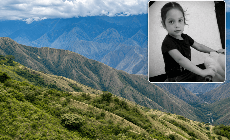 Michel Dahiana, niña de 6 años hallada sin vida en zona rural de Buriticá, Antioquia.