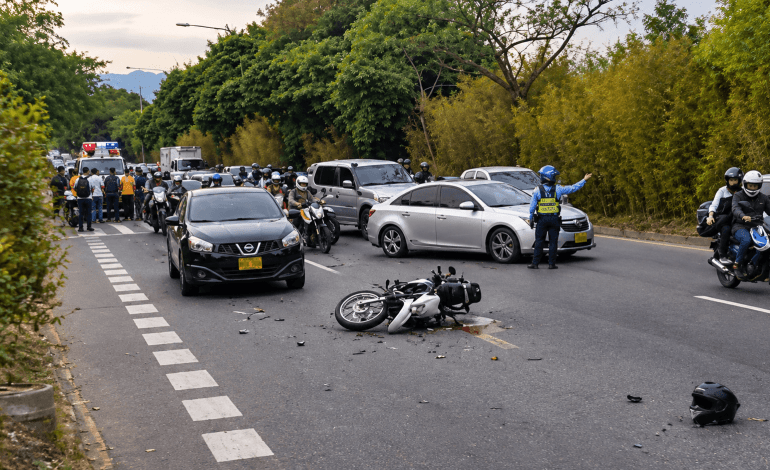 Joven residente de Itagüí murió en accidente de tránsito en la Avenida Regional
