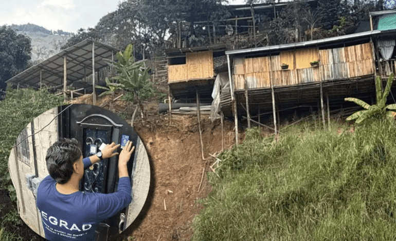 deslizamiento en Bello, Antioquia