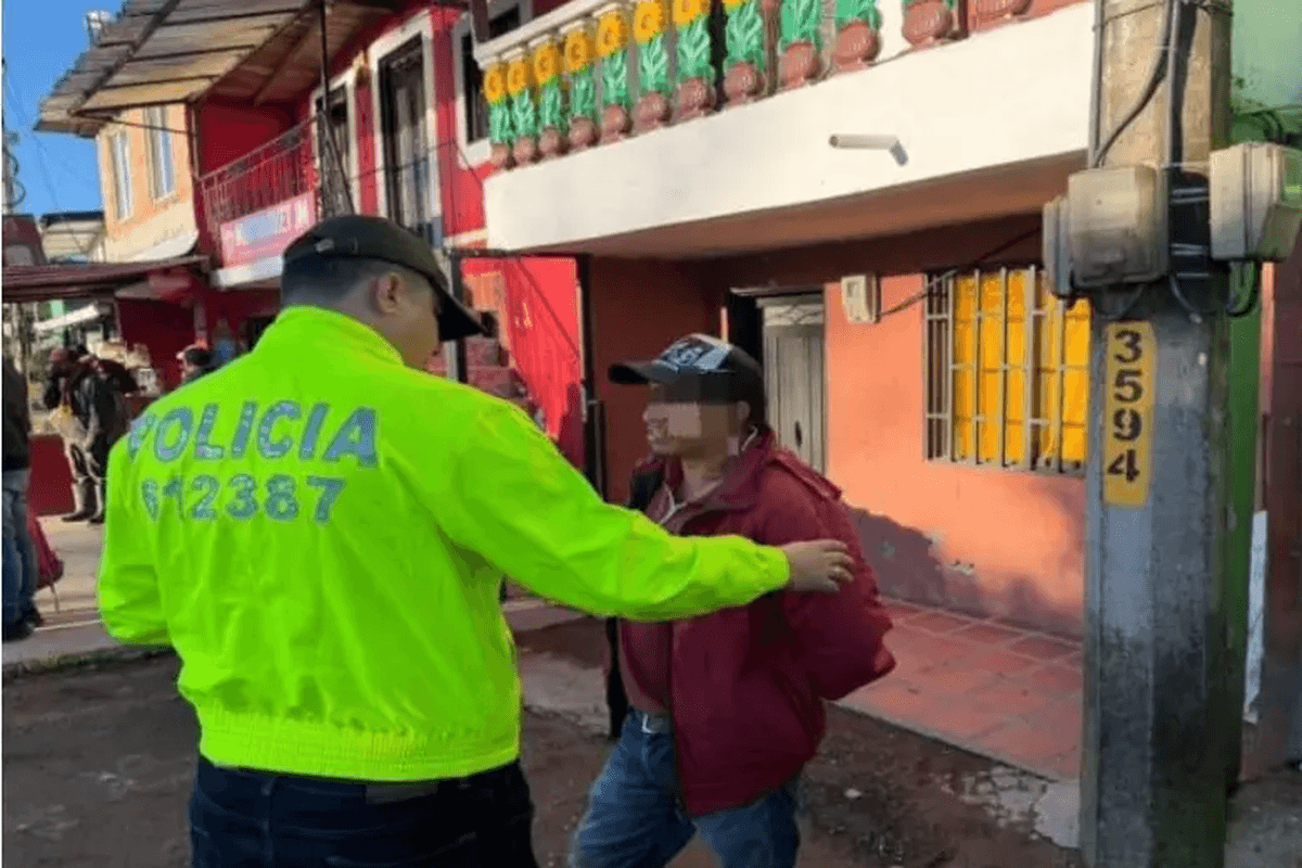 Capturan en Santa Rosa de Osos a alias Wilber, señalado de agredir sexualmente a una adulta mayor en La Unión