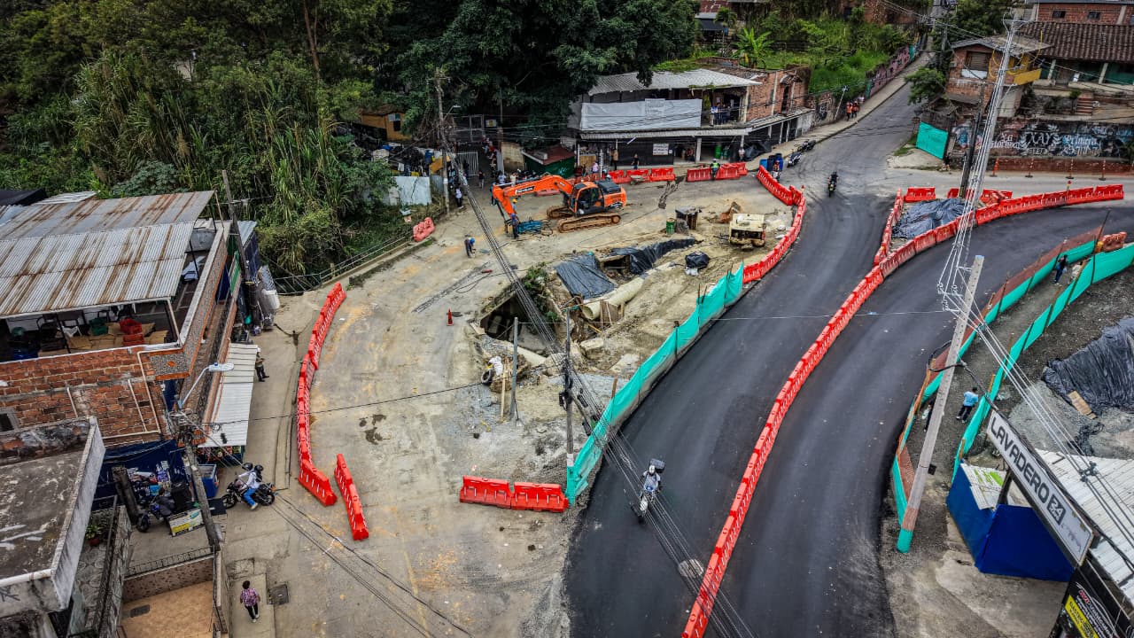 Puente de La Limona: demolición marca avance clave entre Itagüí y Medellín